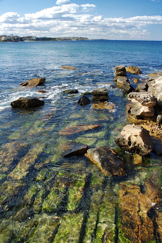 2009-11-06 22-06-19_1.jpg - Felsen am Manly Beach